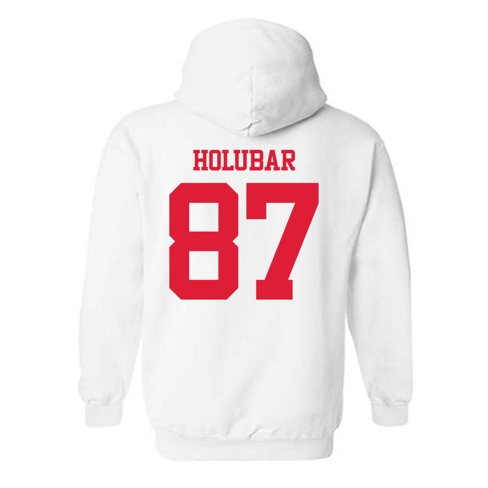 Dayton - NCAA Football : Brevin Holubar - Classic Shersey Hooded Sweatshirt-1