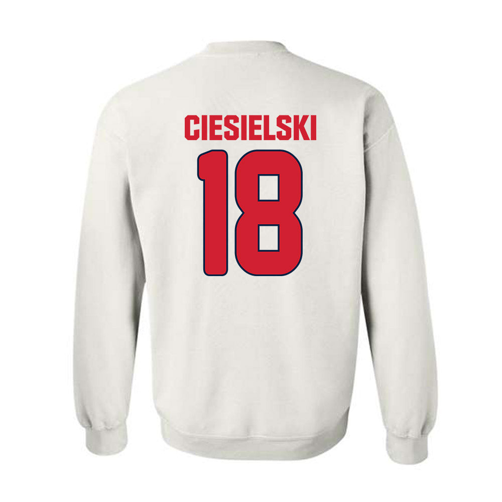 Gonzaga - NCAA Baseball : Cooper Ciesielski - Sports Shersey Crewneck Sweatshirt-1