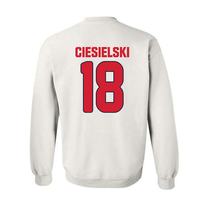 Gonzaga - NCAA Baseball : Cooper Ciesielski - Sports Shersey Crewneck Sweatshirt-1