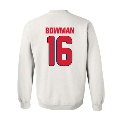 Gonzaga - NCAA Baseball : Zach Bowman - Sports Shersey Crewneck Sweatshirt-1