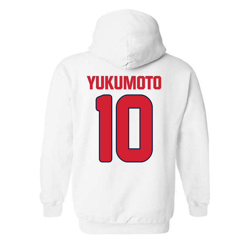 Gonzaga - NCAA Baseball : Ty Yukumoto - Sports Shersey Hooded Sweatshirt