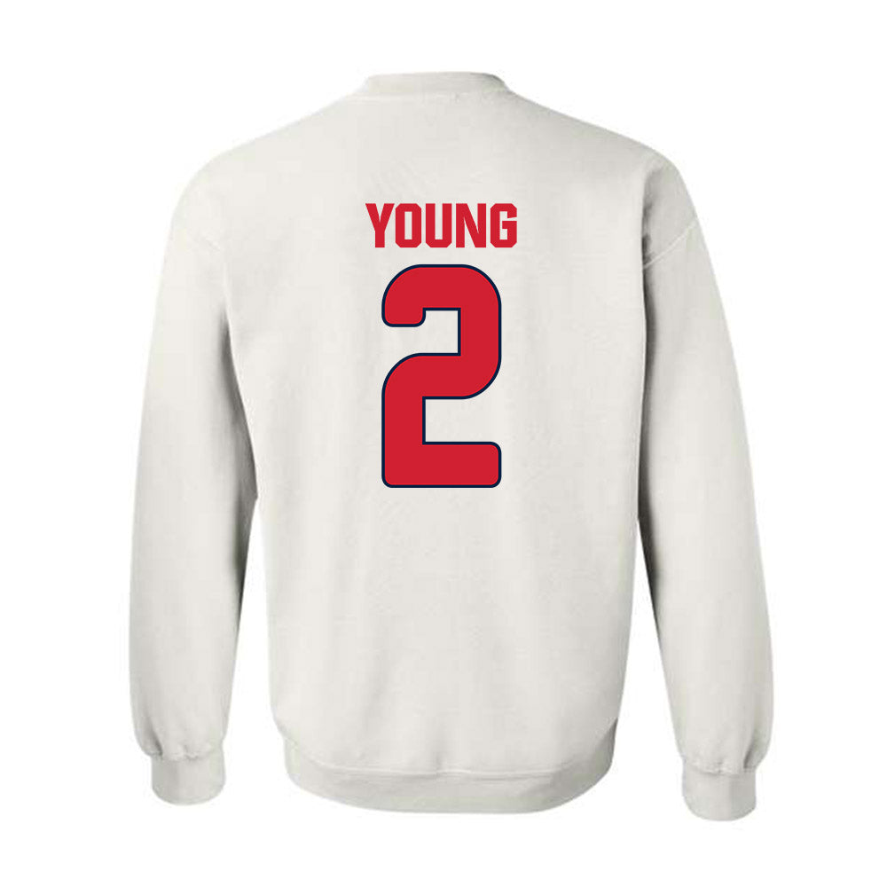 Gonzaga - NCAA Baseball : Ryder Young - Sports Shersey Crewneck Sweatshirt-1