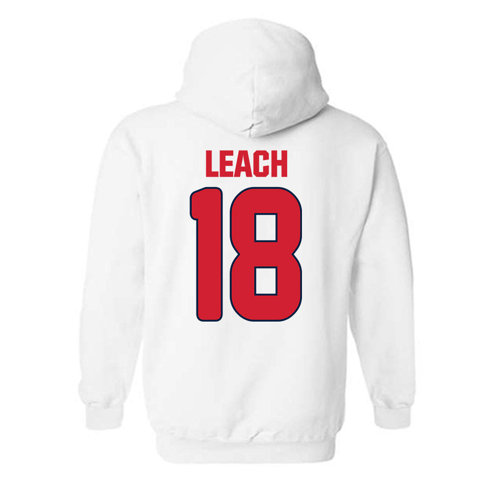 Gonzaga - NCAA Baseball : Bryson Leach - Sports Shersey Hooded Sweatshirt-1