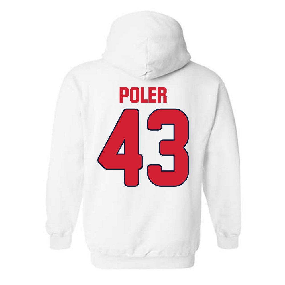 Gonzaga - NCAA Baseball : Bode Poler - Sports Shersey Hooded Sweatshirt-1