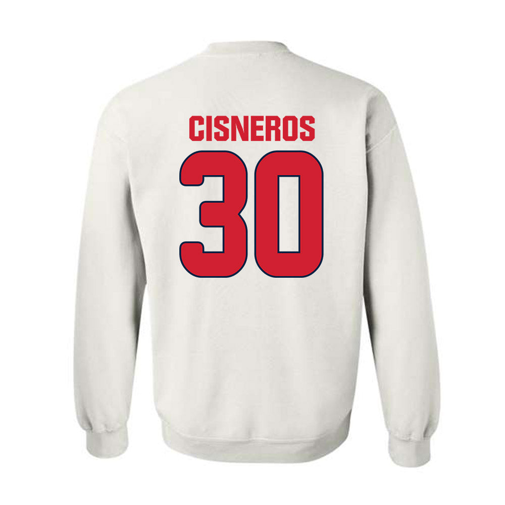 Gonzaga - NCAA Baseball : Andrew Cisneros - Sports Shersey Crewneck Sweatshirt-1