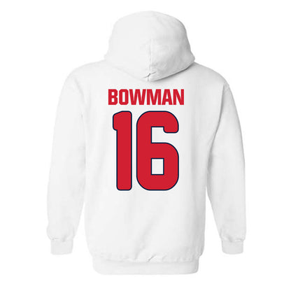 Gonzaga - NCAA Baseball : Zach Bowman - Sports Shersey Hooded Sweatshirt-1