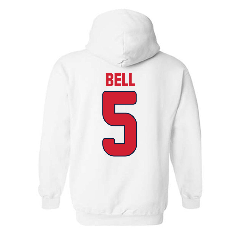 Gonzaga - NCAA Baseball : Mikey Bell - Sports Shersey Hooded Sweatshirt-1