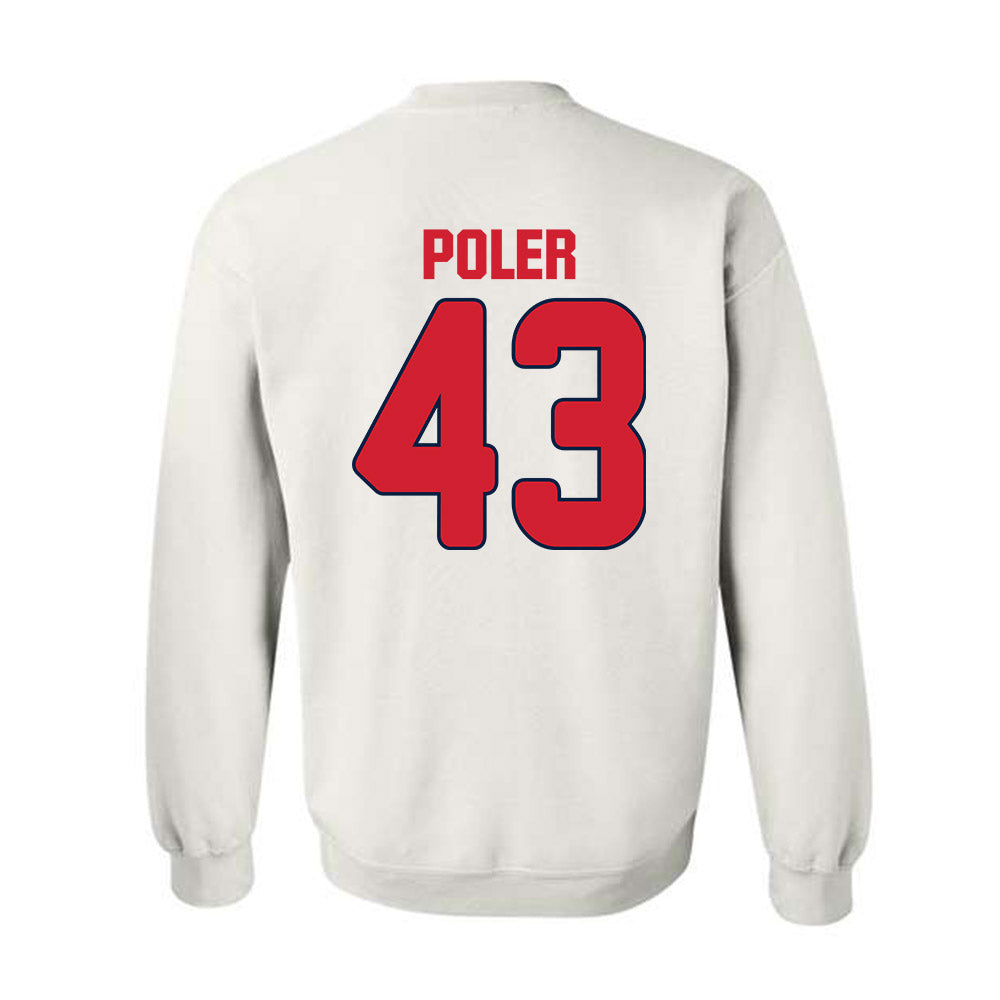 Gonzaga - NCAA Baseball : Bode Poler - Sports Shersey Crewneck Sweatshirt-1