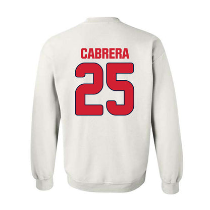 Gonzaga - NCAA Baseball : Brandon Cabrera - Sports Shersey Crewneck Sweatshirt-1