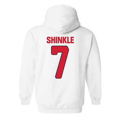 Gonzaga - NCAA Baseball : Bo Shinkle - Sports Shersey Hooded Sweatshirt-1