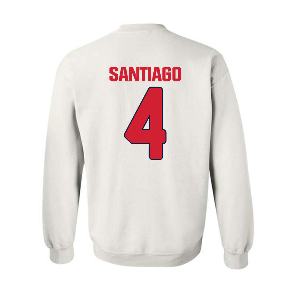 Gonzaga - NCAA Baseball : Kainoa Santiago - Sports Shersey Crewneck Sweatshirt-1
