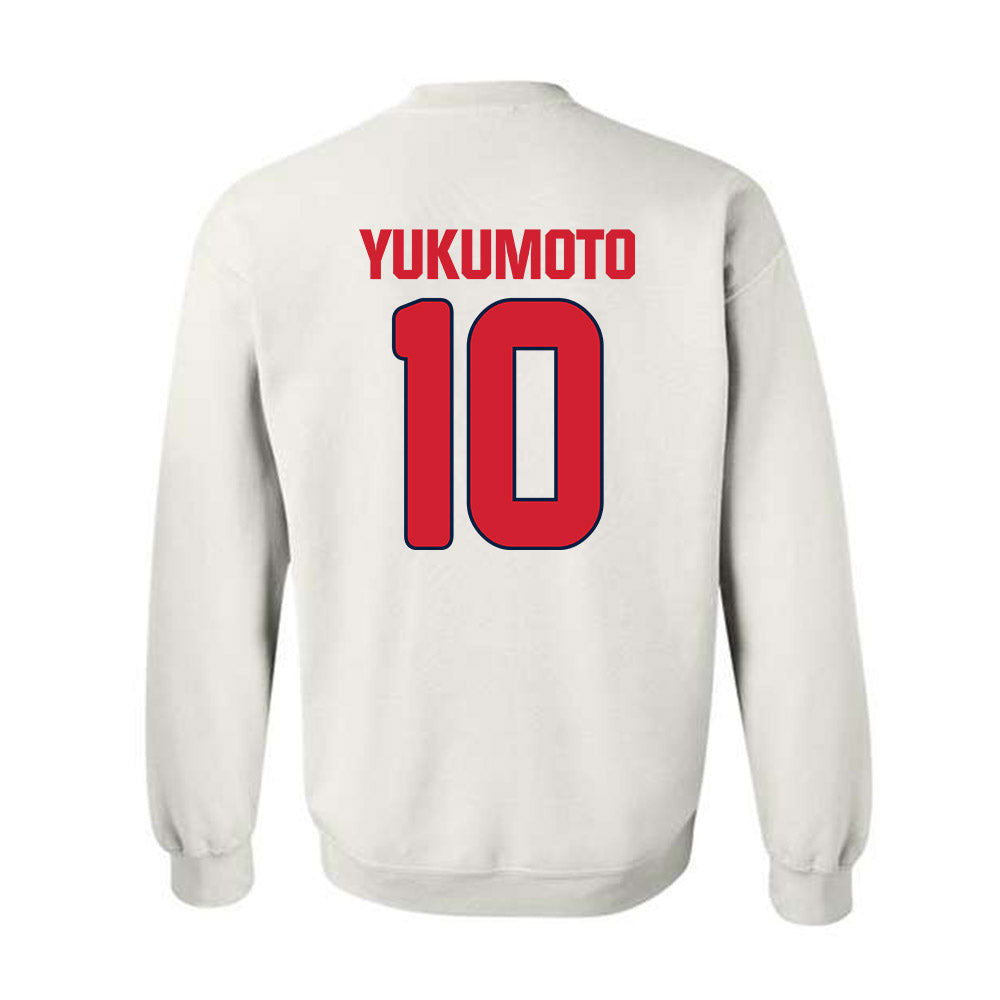 Gonzaga - NCAA Baseball : Ty Yukumoto - Sports Shersey Crewneck Sweatshirt