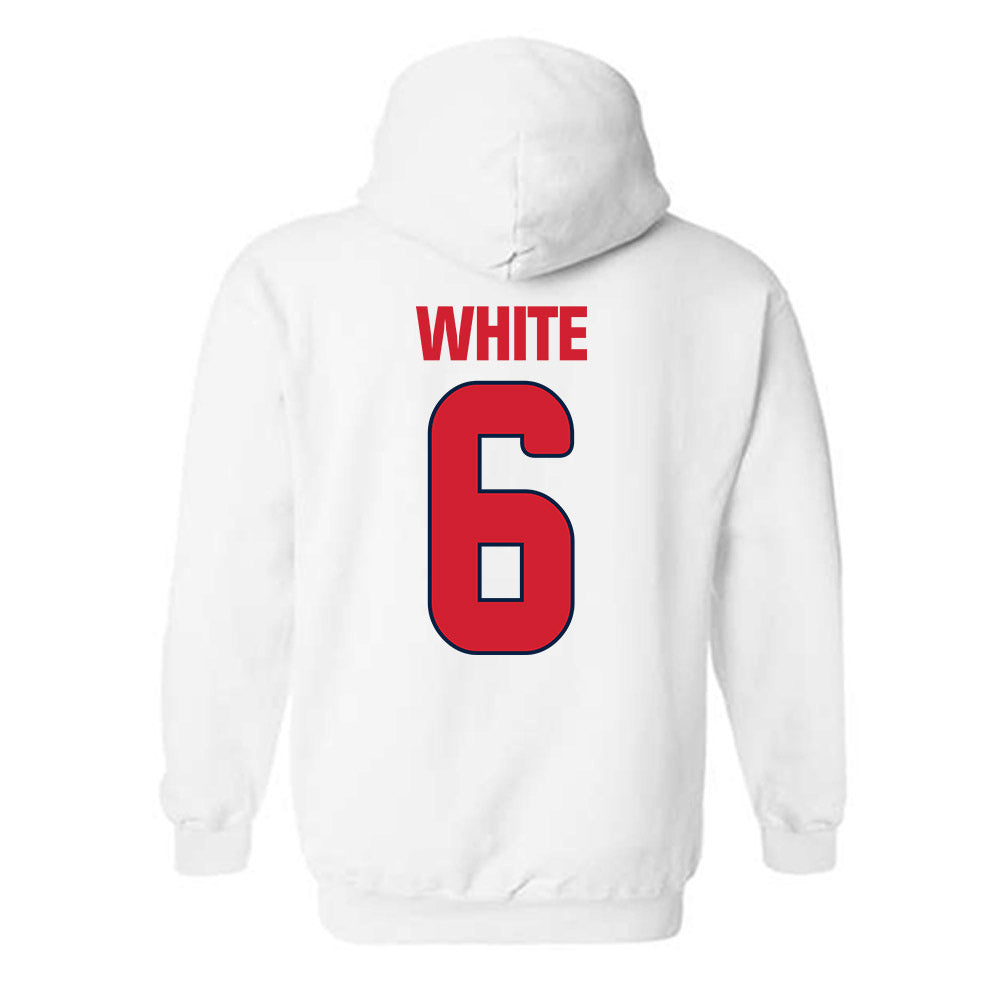 Gonzaga - NCAA Baseball : Landon White - Sports Shersey Hooded Sweatshirt-1