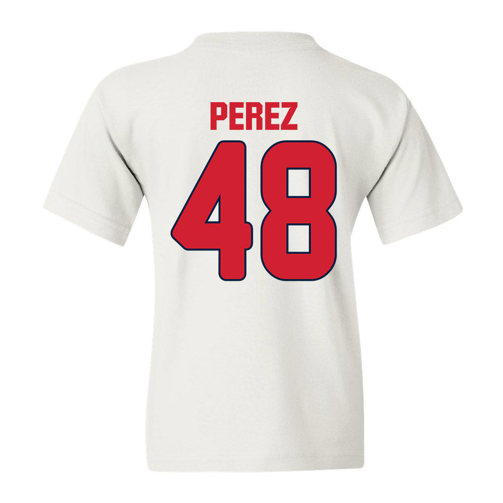 Gonzaga - NCAA Baseball : Colton Perez - Sports Shersey Youth T-Shirt