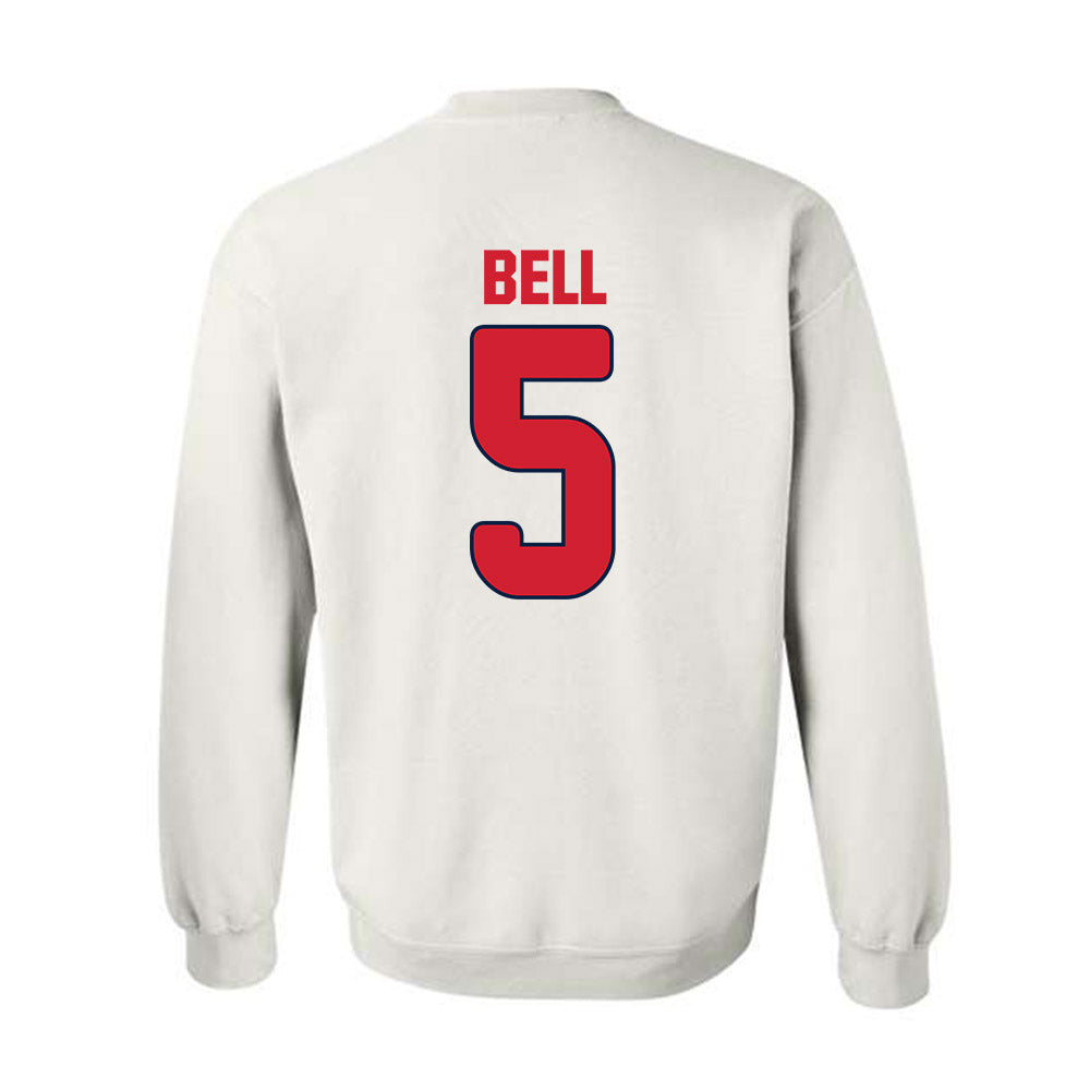 Gonzaga - NCAA Baseball : Mikey Bell - Sports Shersey Crewneck Sweatshirt-1