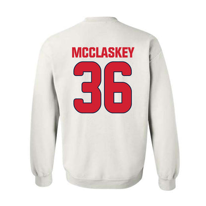 Gonzaga - NCAA Baseball : Mickey Mcclaskey - Sports Shersey Crewneck Sweatshirt