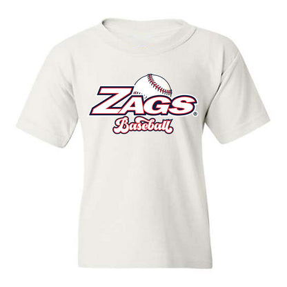 Gonzaga - NCAA Baseball : Mikey Bell - Sports Shersey Youth T-Shirt-0