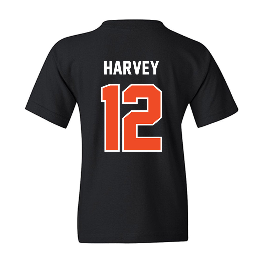 Campbell - NCAA Football : Grayson Harvey - Youth T-Shirt-1