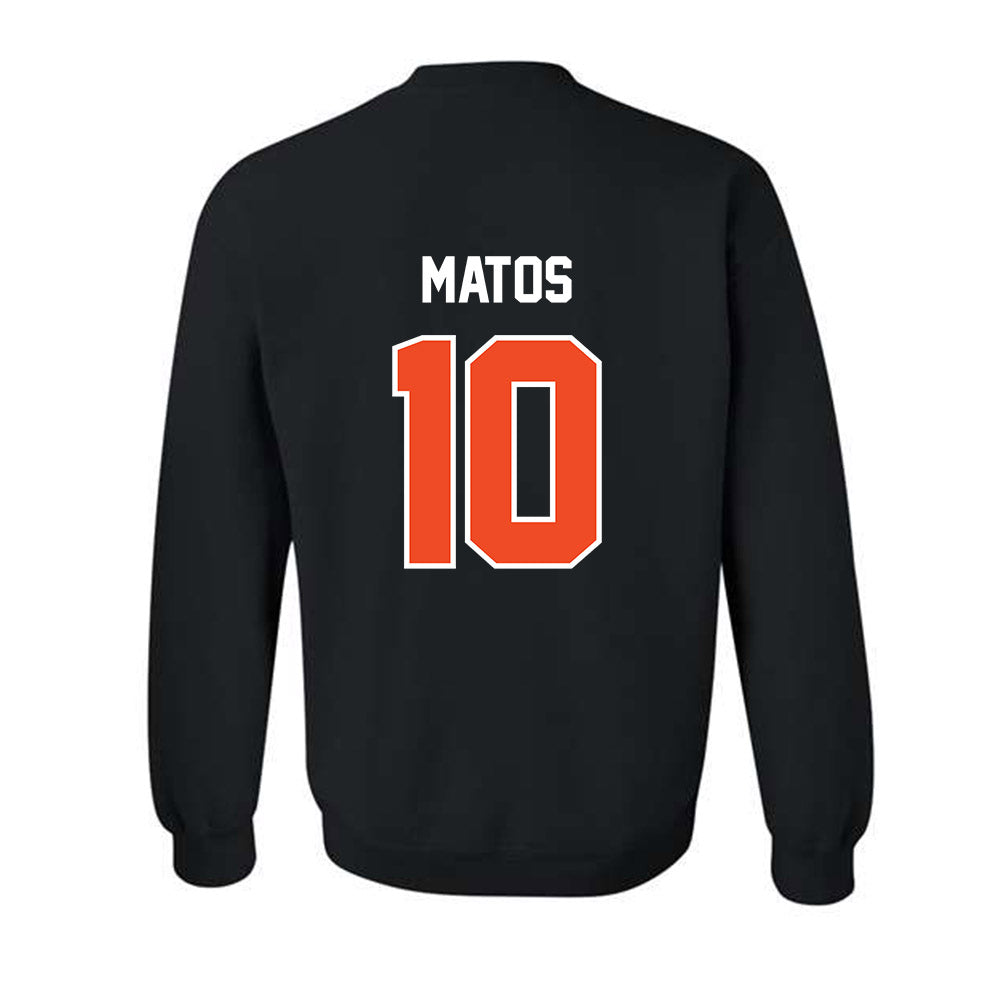 Campbell - NCAA Men's Soccer : Filipe Matos - Crewneck Sweatshirt-1