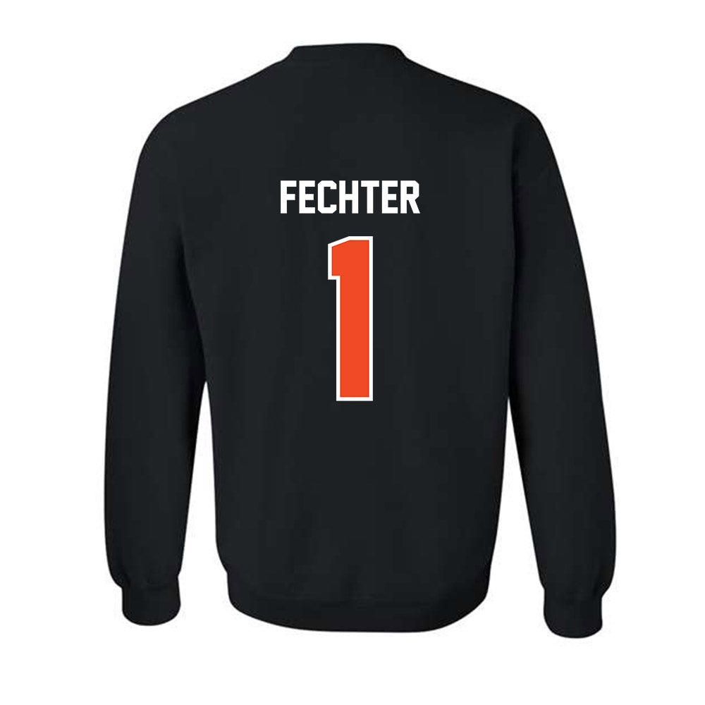 Campbell - NCAA Women's Volleyball : Claranne Fechter - Crewneck Sweatshirt