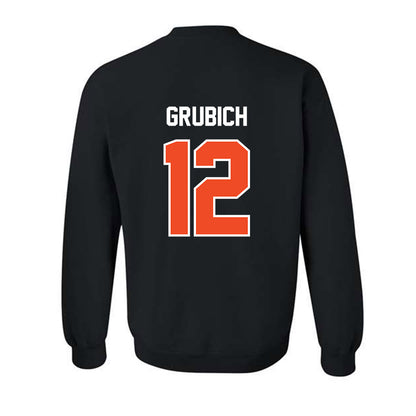 Campbell - NCAA Baseball : Lleyton Grubich - Crewneck Sweatshirt-1