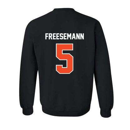 Campbell - NCAA Women's Volleyball : Leah Freesemann - Crewneck Sweatshirt-1