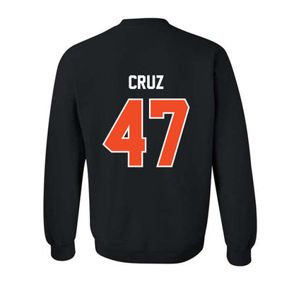 Campbell - NCAA Baseball : Gabriel Cruz - Crewneck Sweatshirt-1