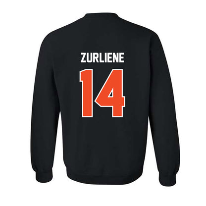 Campbell - NCAA Men's Basketball : Caleb Zurliene - Crewneck Sweatshirt-1