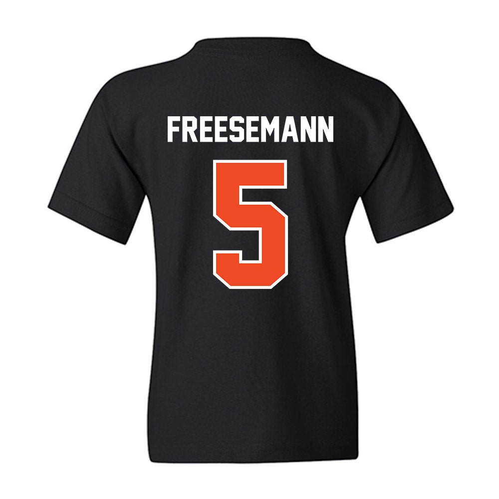 Campbell - NCAA Women's Volleyball : Leah Freesemann - Youth T-Shirt-1