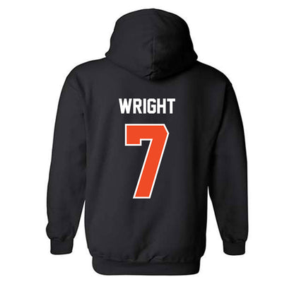 Campbell - NCAA Men's Soccer : Marco Wright - Hooded Sweatshirt-1
