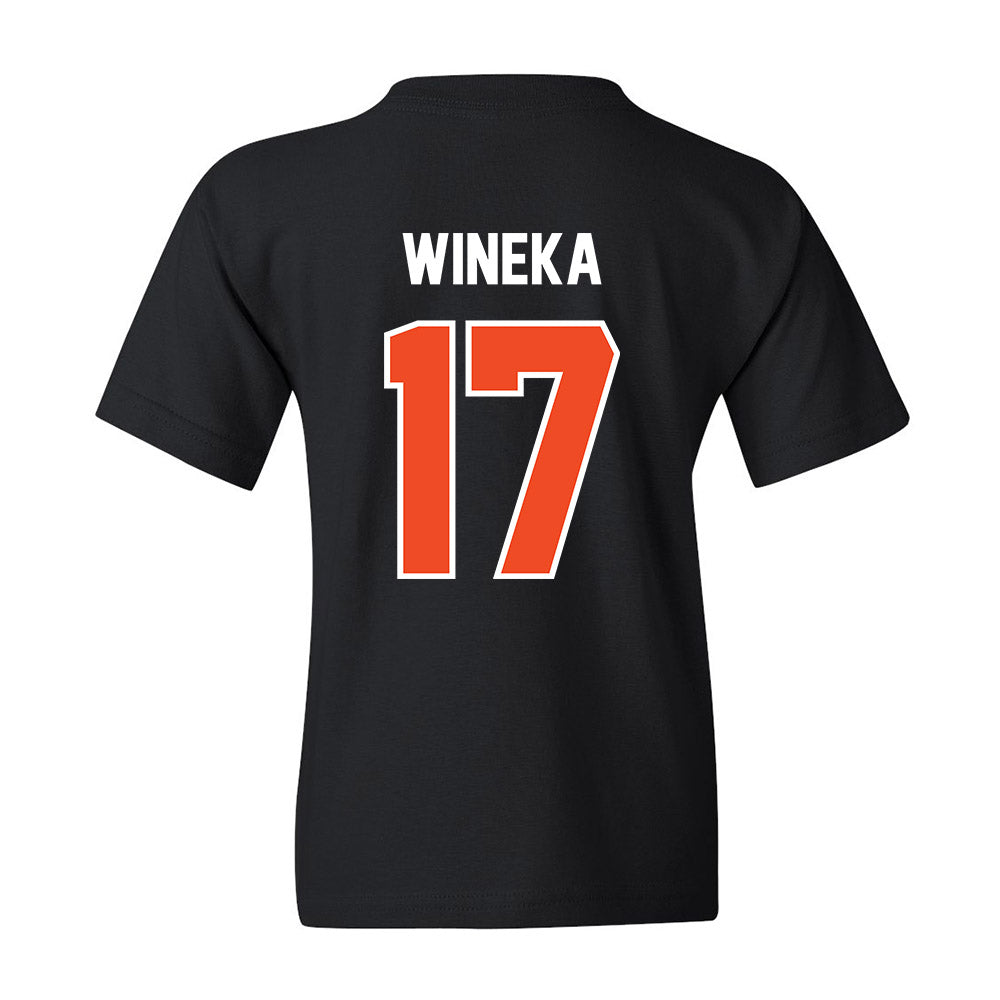 Campbell - NCAA Women's Soccer : Ella Wineka - Youth T-Shirt