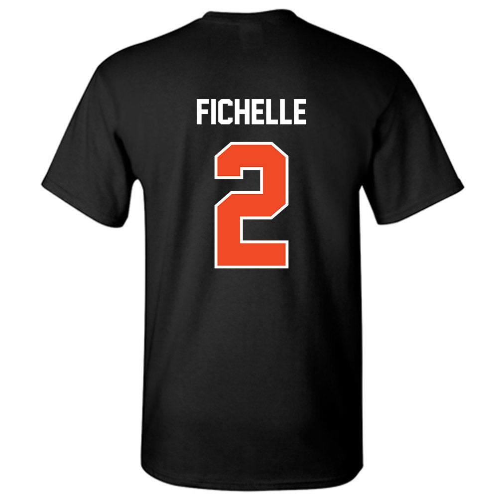 Campbell - NCAA Men's Soccer : Lilian Fichelle - T-Shirt-1