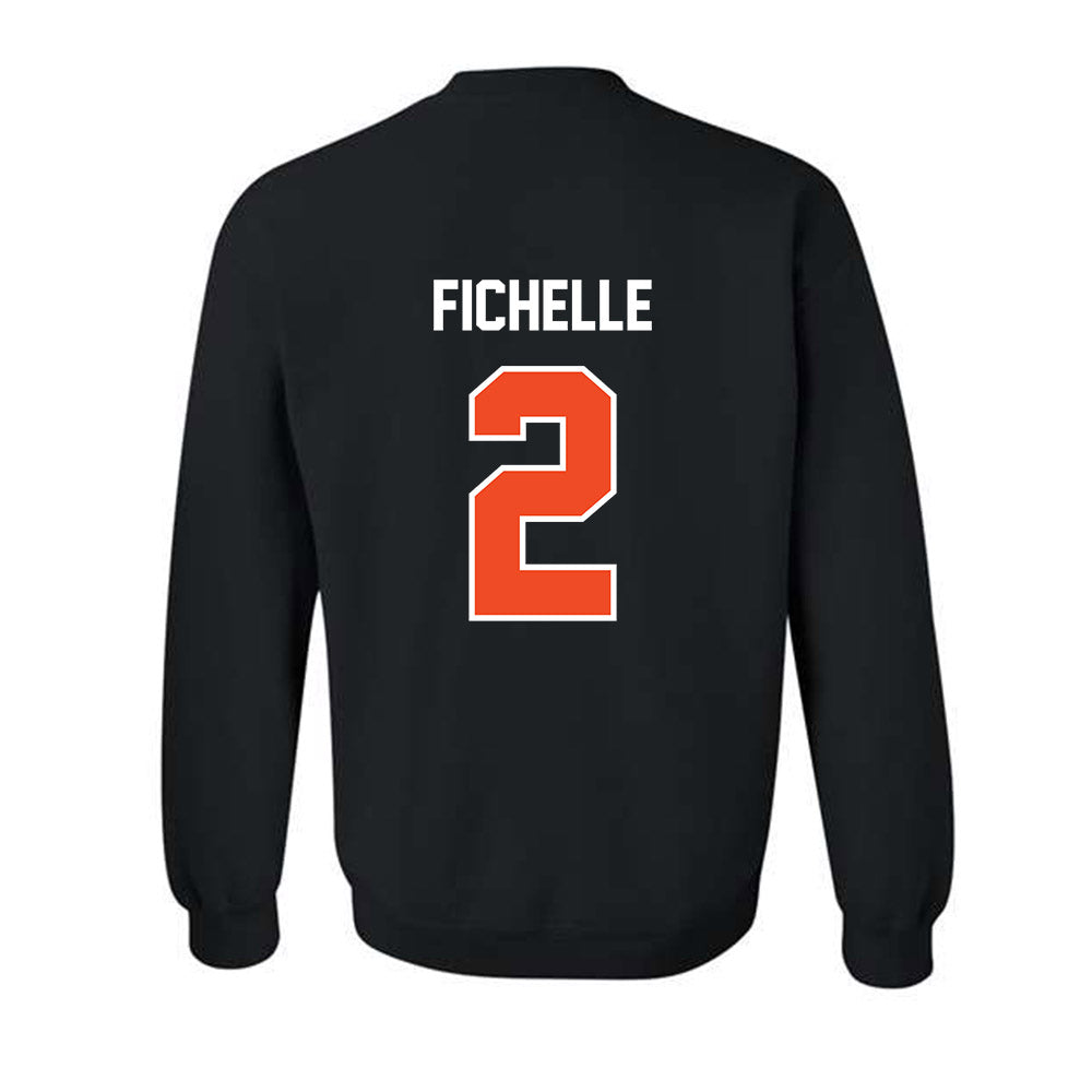 Campbell - NCAA Men's Soccer : Lilian Fichelle - Crewneck Sweatshirt-1