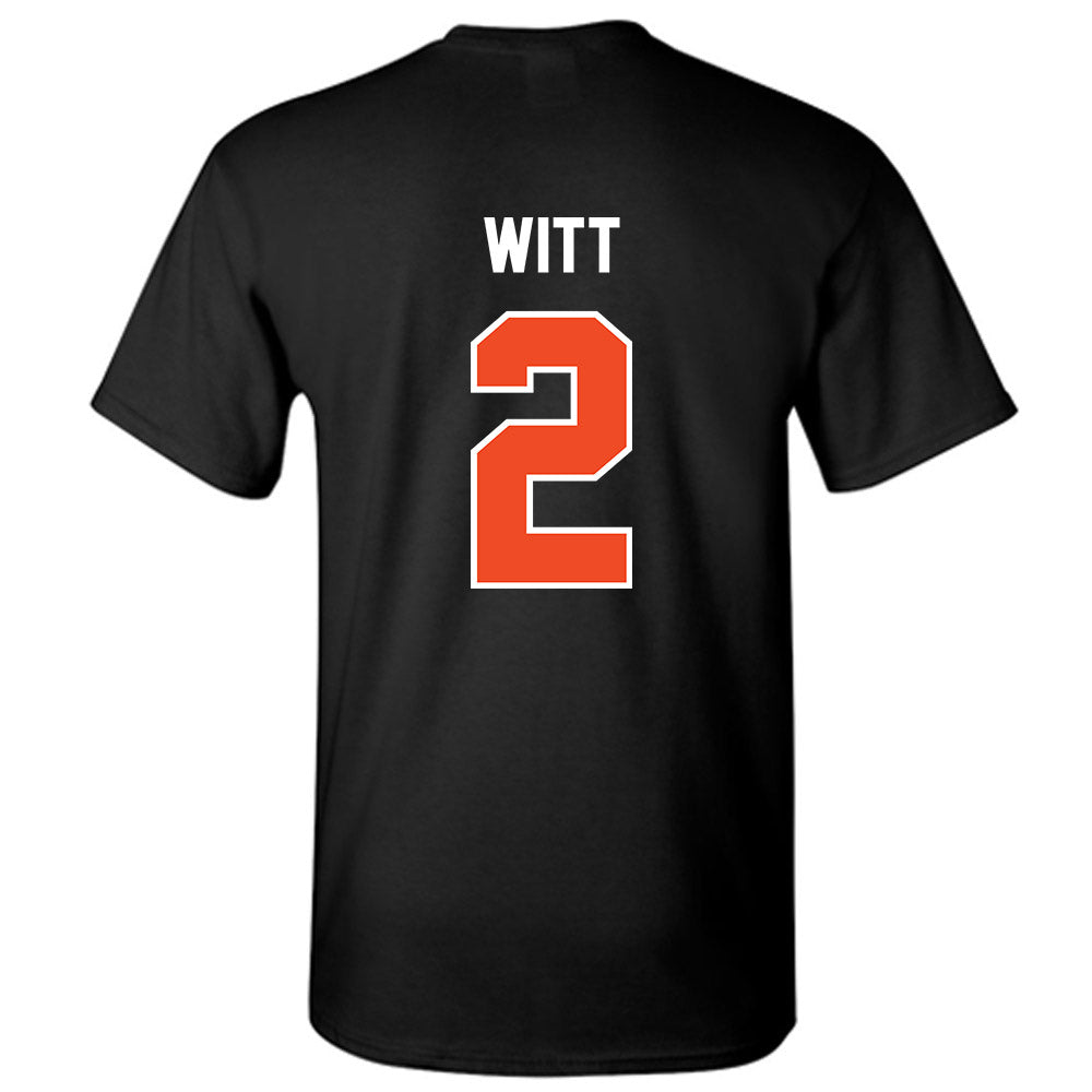 Campbell - NCAA Women's Lacrosse : Claire Witt - T-Shirt-1