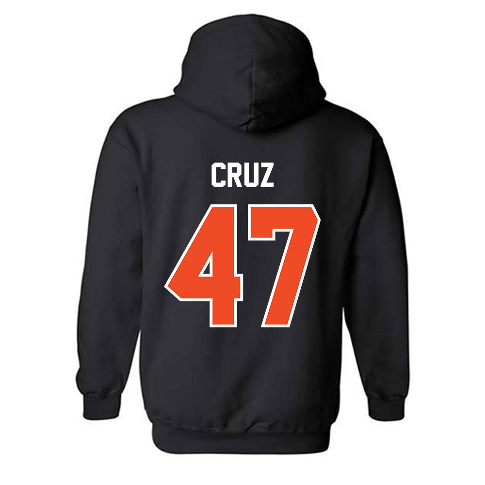 Campbell - NCAA Baseball : Gabriel Cruz - Hooded Sweatshirt-1
