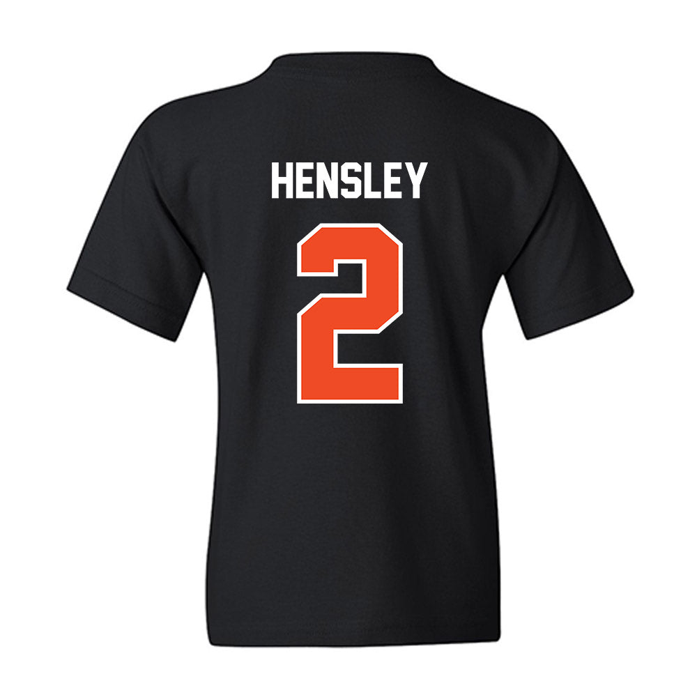 Campbell - NCAA Baseball : Connor Hensley - Youth T-Shirt-1