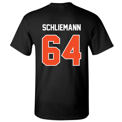 Campbell - NCAA Football : Christian Schliemann - T-Shirt-1