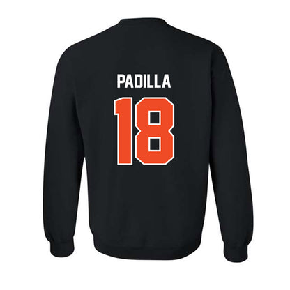 Campbell - NCAA Baseball : Isaiah Padilla - Crewneck Sweatshirt-1
