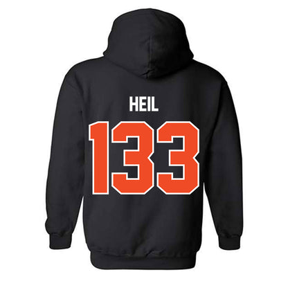 Campbell - NCAA Wrestling : Logan Heil - Hooded Sweatshirt-1