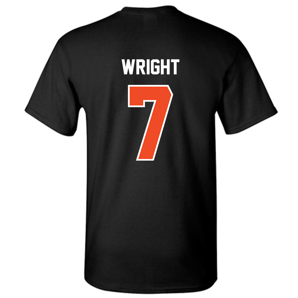 Campbell - NCAA Men's Soccer : Marco Wright - T-Shirt-1