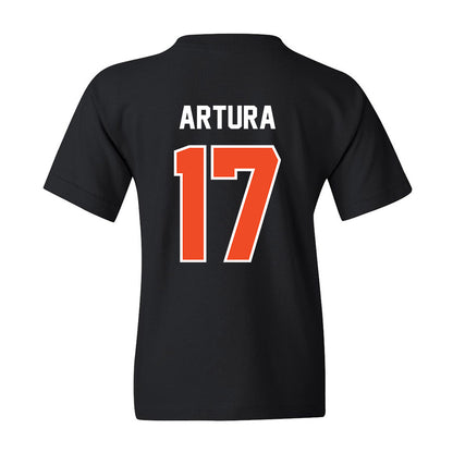 Campbell - NCAA Women's Volleyball : Ashley Artura - Youth T-Shirt