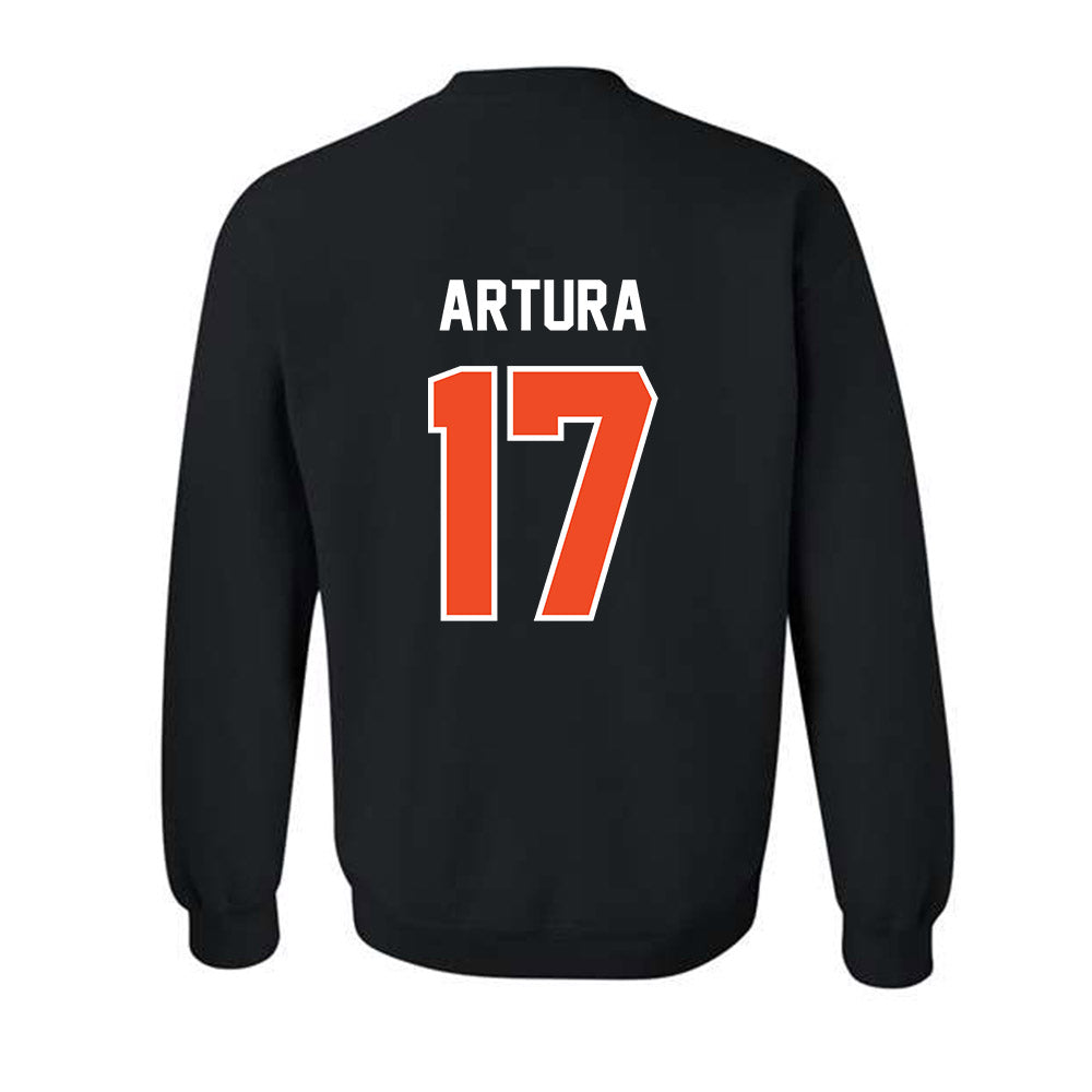 Campbell - NCAA Women's Volleyball : Ashley Artura - Crewneck Sweatshirt