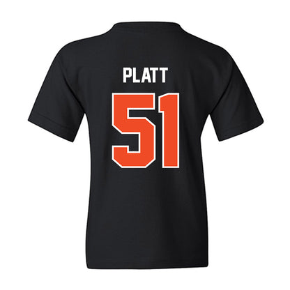 Campbell - NCAA Football : Julian Platt - Youth T-Shirt-1