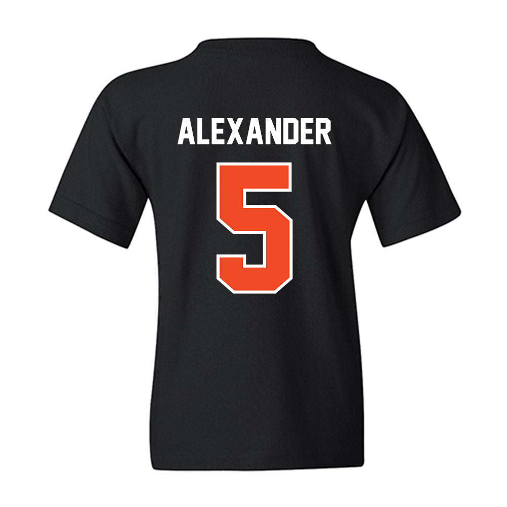 Campbell - NCAA Football : Markeece Alexander - Youth T-Shirt-1