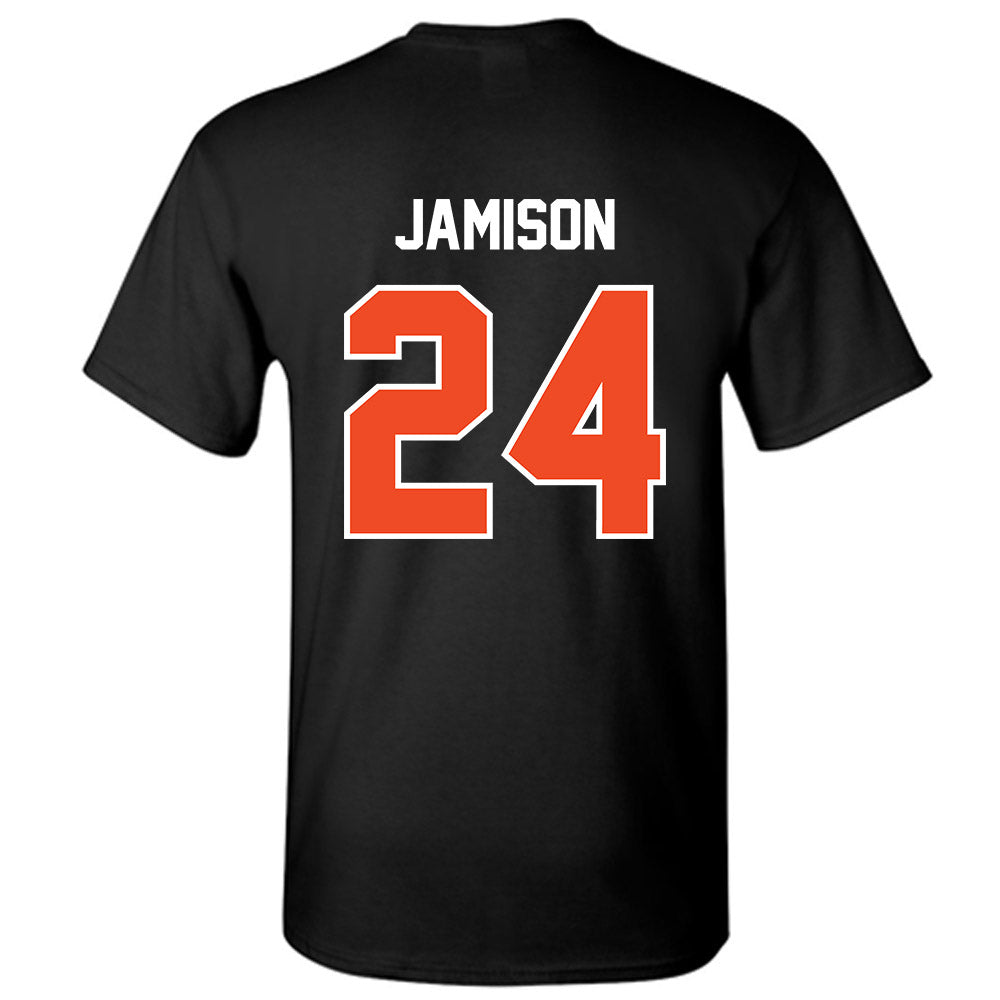 Campbell - NCAA Women's Soccer : Natalie Jamison - T-Shirt