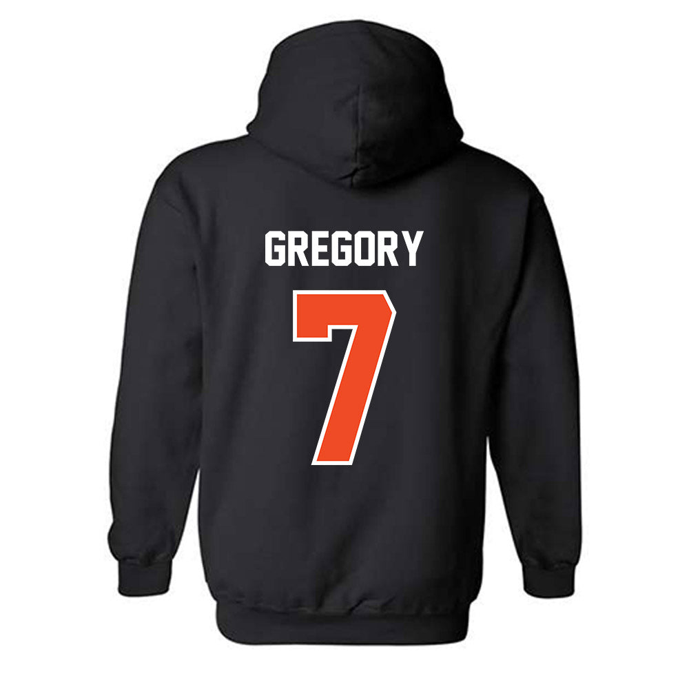 Campbell - NCAA Men's Basketball : Camren Gregory - Hooded Sweatshirt-1