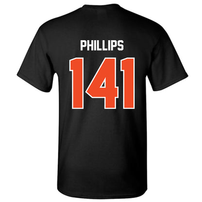 Campbell - NCAA Wrestling : Ryan Phillips - T-Shirt-1