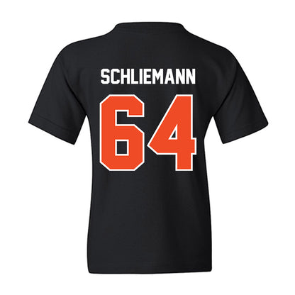 Campbell - NCAA Football : Christian Schliemann - Youth T-Shirt-1