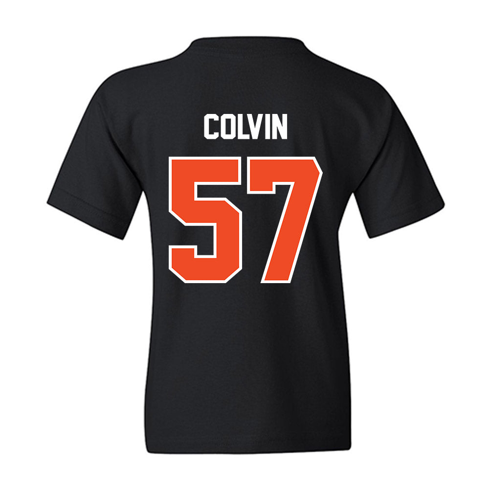 Campbell - NCAA Football : Jayden Colvin - Youth T-Shirt-1