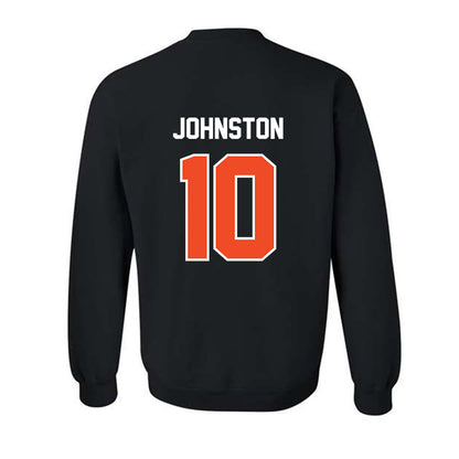 Campbell - NCAA Women's Volleyball : Sadie Johnston - Crewneck Sweatshirt-1